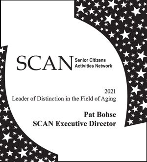 award for being a leader of distinction in the field of aging
